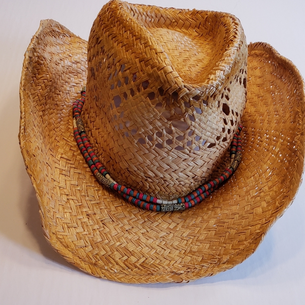 Women's Straw Cowboy Hat